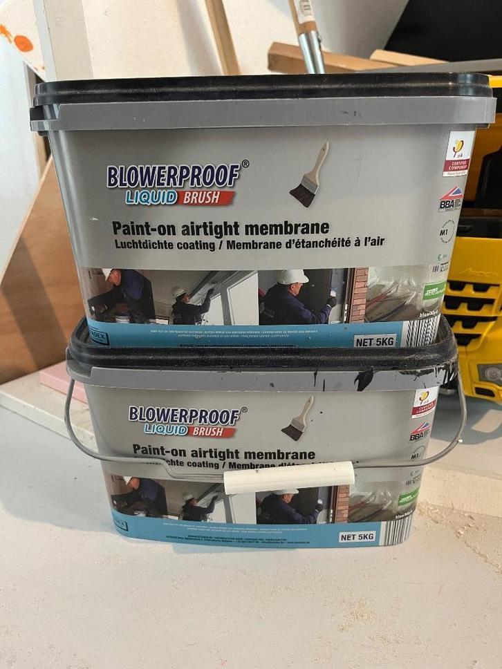 Blowerproof liquid brush Hevadex, Doe-het-zelf en Bouw, Isolatie en Afdichting, Nieuw, Muurisolatie, Overige materialen, Ophalen