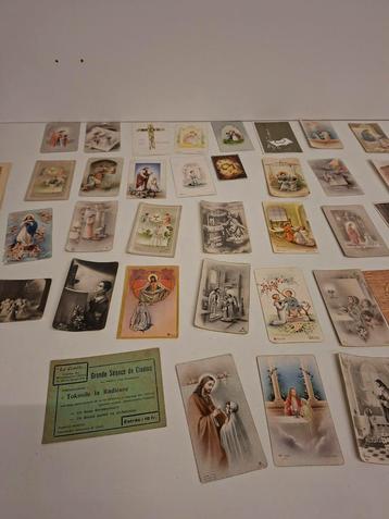 Religieuze prentjes beschikbaar voor biedingen