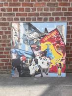 Drieluik foto’s op doek - F. Ginero - Popart, Huis en Inrichting, Ophalen of Verzenden, 75 tot 100 cm, 75 cm of meer, Print