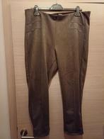 C&A  rekbare broek daimlook(nep) kaki Mt 48, Kleding | Dames, Broeken en Pantalons, Maat 46/48 (XL) of groter, Ophalen of Verzenden