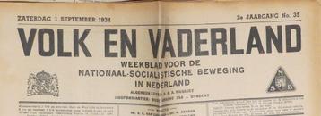 Krant Nederland Vaderland Bezetting Beweging Brigade