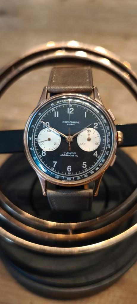 Chronographe suisse vintage landeron 48, Autos : Pièces & Accessoires, Commande, Enlèvement