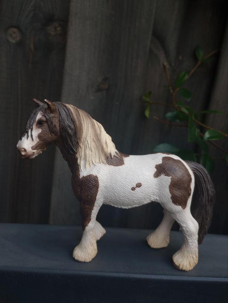 Schleich Tinker hengst 13625, Verzamelen, Dierenverzamelingen, Zo goed als nieuw, Beeldje of Figuurtje, Paard, Ophalen of Verzenden