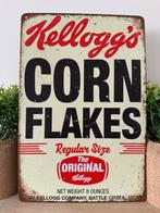 Metalen reclamebord Kellogg's, Verzamelen, Ophalen of Verzenden, Nieuw, Reclamebord