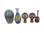 Collection Exclusive de Cinq Vases Vera Walther