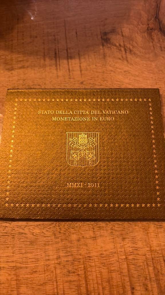 Blister vatican 2011 8 pieces, Enlèvement ou Envoi, Italie, 50 centimes