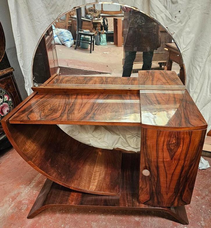 Art deco-kapper, Huis en Inrichting, Kasten | Secretaires, Gebruikt, Ophalen