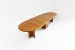 Vintage Deense grote ovalen uitschuifbare eettafel XL, Antiek en Kunst, Ophalen