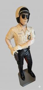 Statue vintage police motorcycle  1m85🇺🇸, Enlèvement, Comme neuf
