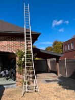 2 delige aluminium ladder, Ophalen, Gebruikt, Ladder, Opvouwbaar of Inschuifbaar