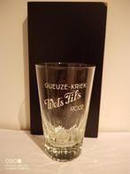 Oud bierglas Gueuze - Kriek Wets Pils Rode, Verzamelen, Biermerken, Overige merken, Glas of Glazen, Ophalen of Verzenden, Zo goed als nieuw