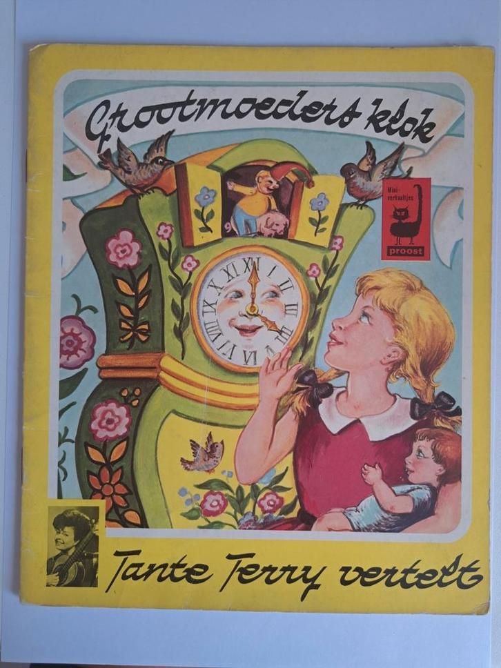 Vintage voorleesboek. Grootmoeders klok., Antiek en Kunst, Antiek | Boeken en Manuscripten, Ophalen
