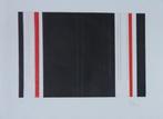 LUC PEIRE / GEOMETRISCHE ABSTRACTIE / KLEURETS / 57x76cm SIG, Antiek en Kunst, Kunst | Litho's en Zeefdrukken, Ophalen of Verzenden
