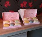 Vintage zeep boxen set uit jaren 60, Ophalen