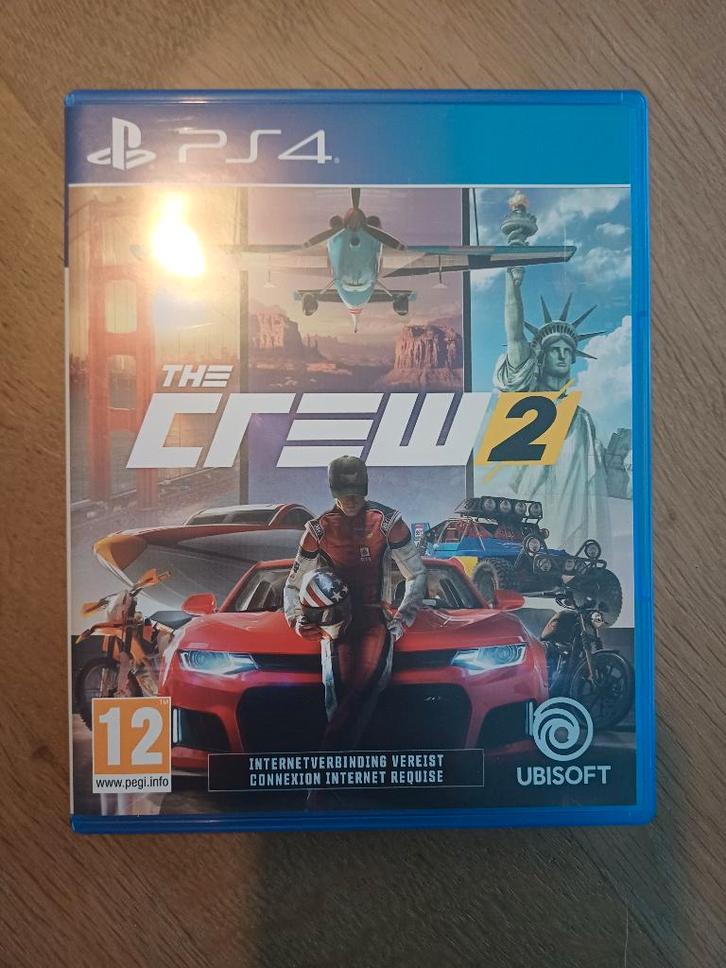 PS4 - The Crew 2, Games en Spelcomputers, Games | Sony PlayStation 4, Nieuw, Racen en Vliegen, 1 speler, Vanaf 12 jaar, Eén computer
