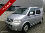 Volkswagen Transporter T5 2.5 TDI DUBBELE CABINE AIRCO, 4 deurs, Stof, Gebruikt, 96 kW