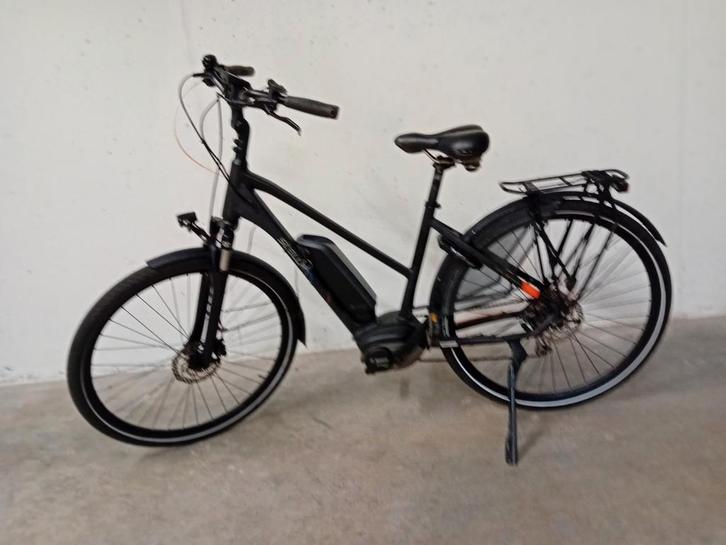 Te koop STELLA PREMIUM MDB mat zwart met Bosch Middenmotor, Fietsen en Brommers, Fietsonderdelen, Zo goed als nieuw, Ophalen
