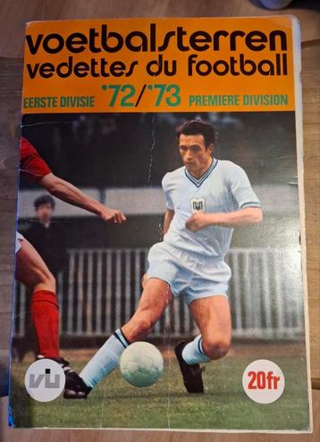 Vanderhout genre panini album complet football belge 1972