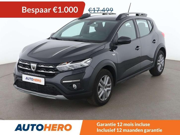 Dacia Sandero 1.0 TCe Stepway Comfort (bj 2022, automaat), Auto's, Dacia, Te koop, Sandero Stepway, ABS, Achteruitrijcamera, Airbags