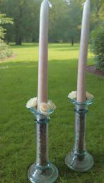 Kandelaars in oud glas/antieke kandelaars +... voor Pasen, Huis en Inrichting, Woonaccessoires | Kandelaars en Kaarsen, Overige materialen