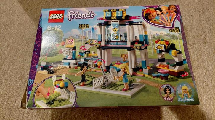LEGO 41338 Friends Stephanie's Sports Arena, Kinderen en Baby's, Speelgoed | Duplo en Lego, Gebruikt, Lego, Complete set, Ophalen of Verzenden