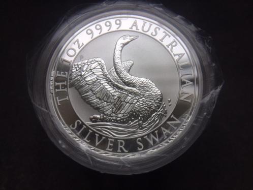 2020 Australia - Swan / Zwaan - 1 oz silver, Postzegels en Munten, Munten | Oceanië, Losse munt, Zilver, Ophalen of Verzenden