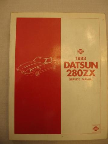 Datsun 280ZX - 1983 OEM originele werkplaatshandboek