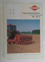 Brochure agricole des semoirs de la ligne Kuhn, Comme neuf, Dépliant, Enlèvement ou Envoi