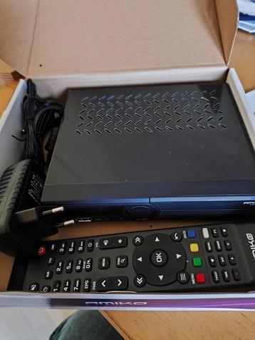 Nieuwe Satontvanger "AMIKO HD5265+"tv vlaanderen geschikt, Enlèvement, Neuf, Décodeur