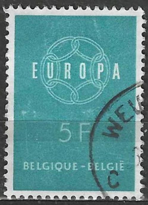 Belgie 1959 - Yvert/OBP 1112 - Europazegels (ST), Timbres & Monnaies, Timbres | Europe | Belgique, Affranchi, Europe, Envoi