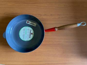 Sauteerpan in geëmailleerd gietijzer Cousances (le Creuset) beschikbaar voor biedingen