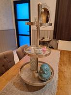 plateau etagère 3 lagen, zilverkleurig, Maison & Meubles, Accessoires pour la Maison | Étagères, Enlèvement, Neuf