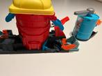 Hot Wheels brandweer en ijsjessalon, Kinderen en Baby's, Speelgoed | Racebanen, Ophalen, Hot Wheels, Handmatig, Racebaan