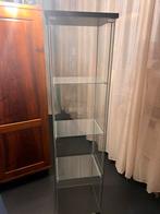 Ikea vitrinekast, Huis en Inrichting, Ophalen, Minder dan 50 cm, Gebruikt, Glas
