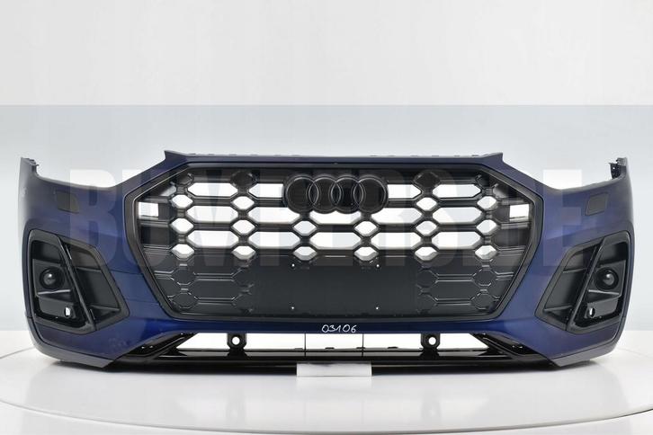 Bumper AUDI Q5 SQ5 80A FACELIFT 2021-S-LINE SLINE  SUV VERSI, Auto-onderdelen, Carrosserie, Bumper, Voor, Gebruikt, 6 maanden garantie