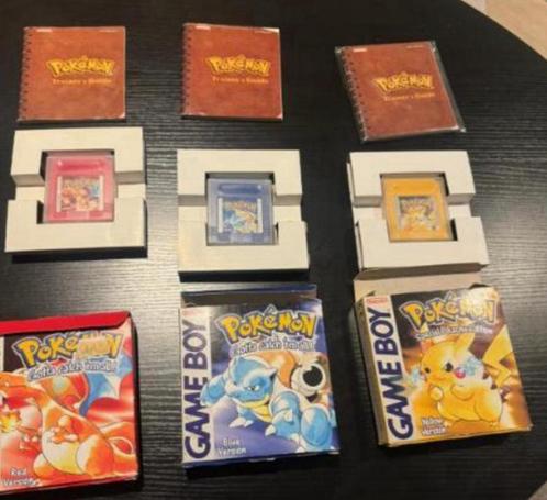 Pokemon originals: red, blue, yellow, silver, Games en Spelcomputers, Games | Nintendo Game Boy, Gebruikt, Ophalen