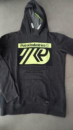 Donkergrijze trui met kap, Kinderen en Baby's, Trui of Vest, Petrol Industries, Ophalen of Verzenden, Zo goed als nieuw