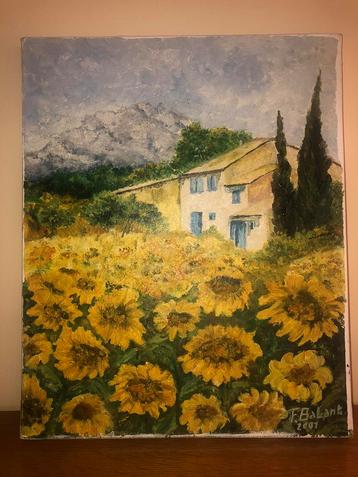Peinture sur toile 50€ pièce beschikbaar voor biedingen