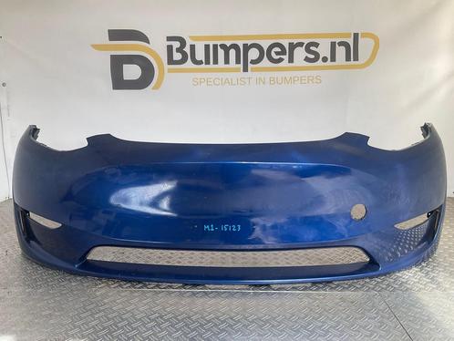 Bumper Tesla Model Y 2020-2024 1540102-06-E Voorbumper M1-15, Auto-onderdelen, Carrosserie, Bumper, Voor, Gebruikt, 6 maanden garantie