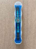 Flik flak horloge kinderen, Handtassen en Accessoires, Ophalen of Verzenden, Zo goed als nieuw, Blauw, Jongen of Meisje