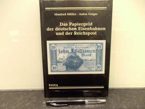 papiergeld catalogus Eisenbahnen Reichspost Müller Geiger, Boeken, Oorlog en Militair, Nieuw, Verzenden