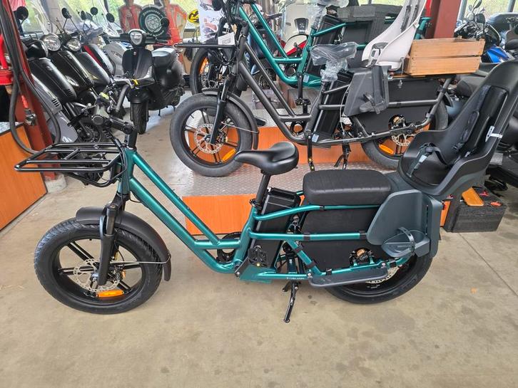 Fiido T2 longtail fatbike family cargo bezorg mama fiets, Fietsen en Brommers, Fietsen | Dames | Moederfietsen, Nieuw, Ophalen
