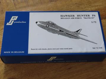 Hawker Hunter F6 'Red Devils' BAF PJ production 1/72