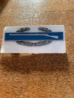 Badge américain CIB, Envoi, Armée de terre, Emblème ou Badge
