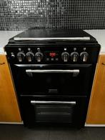 Stoves gasfornuis incl. oven en grill - Zwart, 60 cm of meer, 4 kookzones, Grill, Vrijstaand