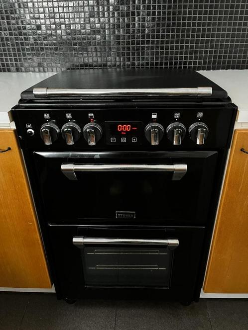 Stoves gasfornuis incl. oven en grill - Zwart, Electroménager, Cuisinières, Utilisé, Autoportant, 4 zones de cuisson, 90 à 95 cm