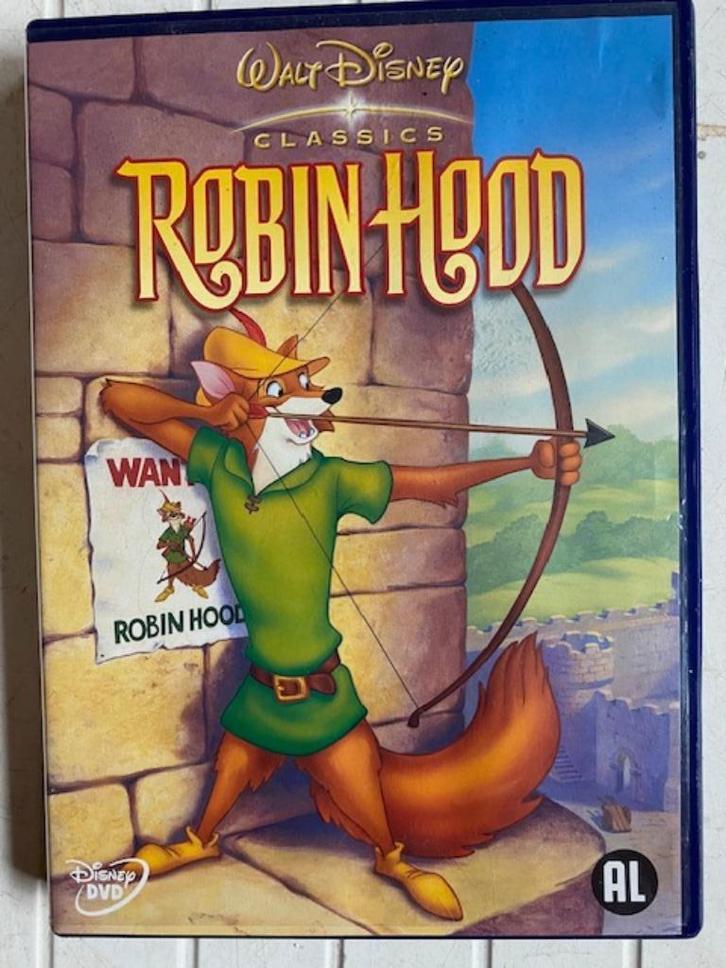 Robin Hood  DVD van Walt Disney Classics  Nieuwstaat, Cd's en Dvd's, Dvd's | Tekenfilms en Animatie, Zo goed als nieuw, Europees