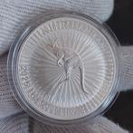 Munt / Kangaroo Australië / 1 Ounce / Zilver . 999 / 31,1 Gr, Ophalen of Verzenden, Zilver