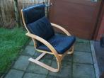 fauteuil, Huis en Inrichting, Fauteuils, Ophalen, Zo goed als nieuw, Hout, 50 tot 75 cm