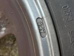 4 velgen met continental winterbanden, Ophalen, Gebruikt, Velg(en), 16 inch